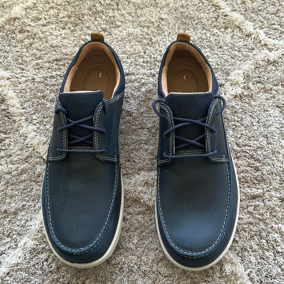 Clarks Other - Clarks Men's Un Lisbon Lace Sneaker in Dark Blue Men’s Size 12 NWT. (No …